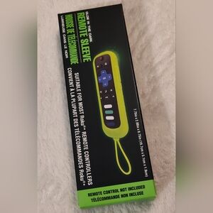 NWT!! Roku Glow In The Dark Remote Sleeve